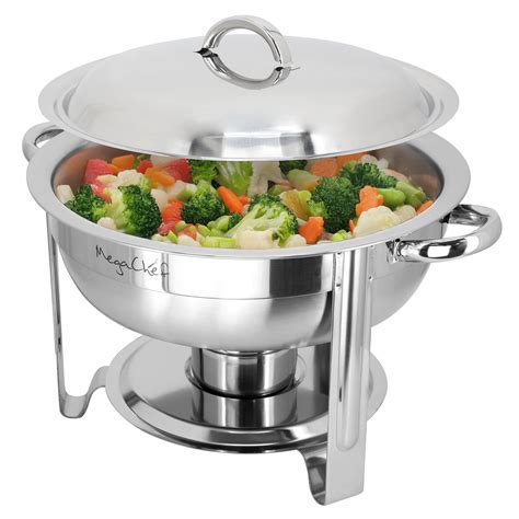 buffet server warmer|MegaChef Buffet Server & Food Warmer With 3 .